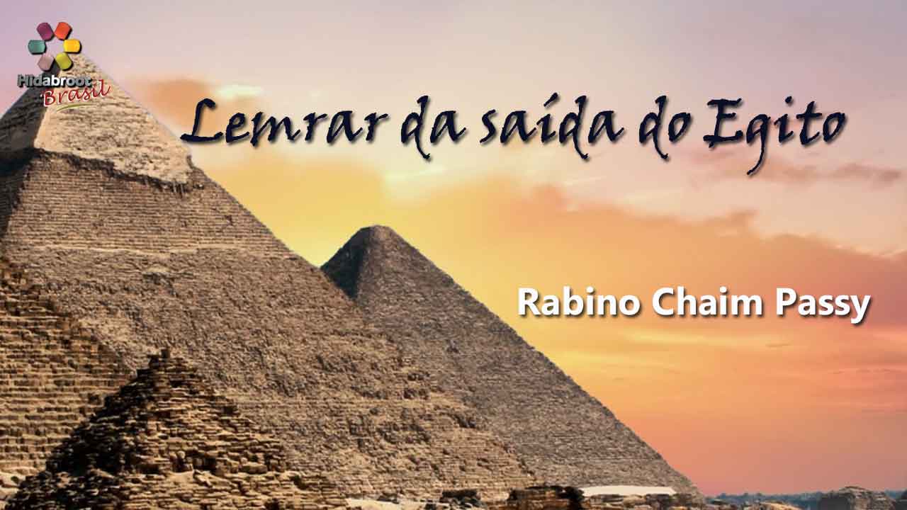 Lembrar da saída de Egito